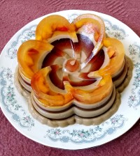 دسر کاپوچینو هلویی