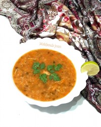 سوپ جو پرک