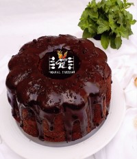 کیک شکلاتی کره ای