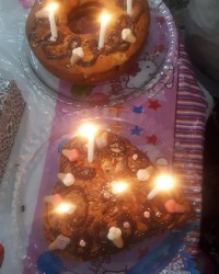 کیک وژله رولی