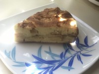 کیک سیب و کاسترد