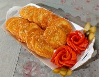 کوکو سیب زمینی کنجدی