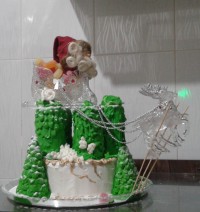 کیک بابا نوئل