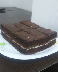 کیک تی تابی .طعم تی تاب بیرون میداد عالی بود