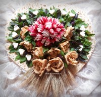 نان پنیر سبزی سفره ی عقد