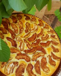 کیک سیب و دارچین ❤