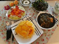 خورش کرفس با مرغ