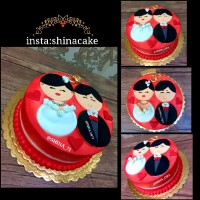 کیک مناسب دیزاین یخچال عروس