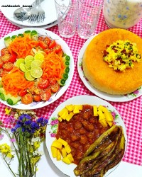 قلقلی با سس گوجه فرنگی