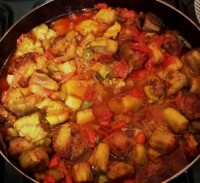 خوراک بادمجون