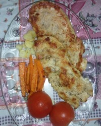 استیک خوشمزه طعم دار شده
