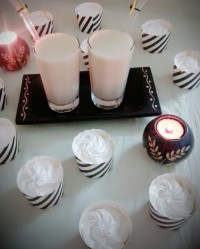 کاپ کیک،شیر موز سکوت بانو