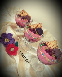 دسرپودینگ آلبالویی