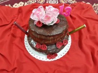 کیک تولد خواهر گلم