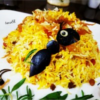 رشته پلو لانه ی مورچه وخلاقیت