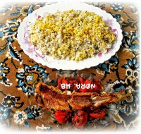 سبزی پلو دامغانی