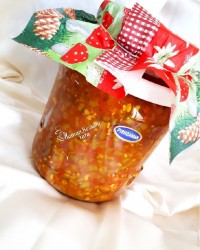 ترشی لوبیا سبز با پوره گوجه فرنگی