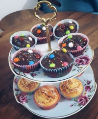 کیک یزدی در مایکروفر