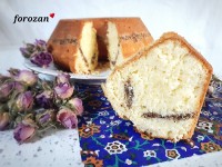 کیک مغزدارهل ودارچین وگردو