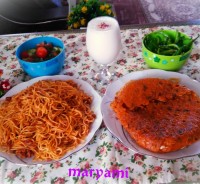 ماکارونی با (ته دیگش)?