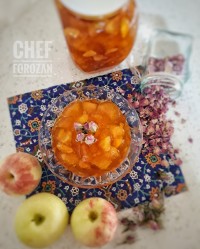 مربای سیب گلاب