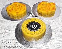 نمای کلی دسرزعفرونی وپاناکوتا