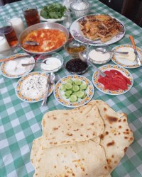 نان لواش خانگی (بدون خمیر مایه)