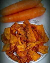 چیپس هویج نمکی