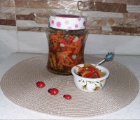 ترشی فلفل دلمه ای