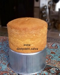 کیک اسفنجی (کیک 13سانتی)