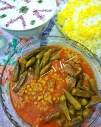 خورشت قیمه بامیه