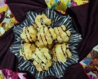 اولین نان خامه ای نارنجکی