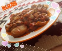 خوراک قارچ و کدو سبز