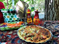 پیتزا کبابی