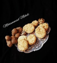 شیرینی پفکی کنجدی