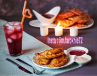 پیراشکی گوشت و قارچ