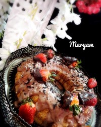 کیک کرم کارامل