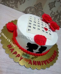 کیک سالگرد ازدواج سفارشی