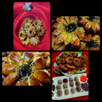 کلوچه و توپک خرمایی