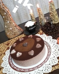 کیک قهوه تلخ -اسپرسو