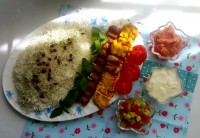 کباب کوبیده وجوجه