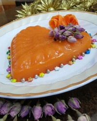 دسر آب هویج بستنی