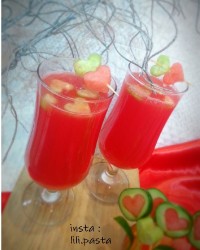 کوکتل هندوانه و خیار