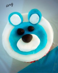 کاپ کیک باتزیین فوندانت