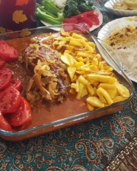 چلو گردن گوسفندی