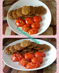 شامی سبزی وگوشت چرخی