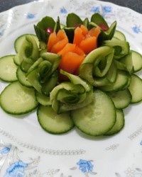 اُملت و دیزاین خیارسبز