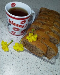 کیک موز گردو