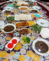 قلیه ماهی و مرغ