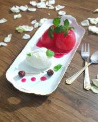 گلابی ژله ای